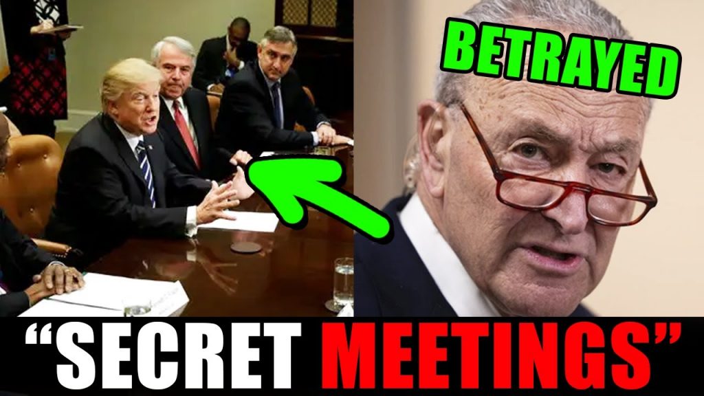 Democrats going behind leadership’s back to WORK WITH TRUMP!!!