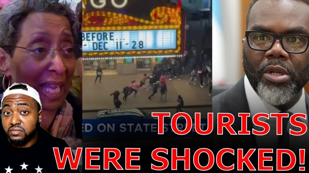 Chicago Tourists STUNNED As Teen Mass Shooting BREAKS OUT After Christmas Tree Lighting Ceremony!