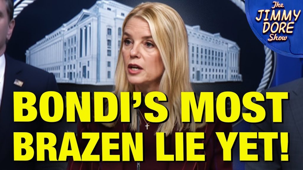 Pam Bondi’s STUNNING Shamelessness Over Epstein Files!