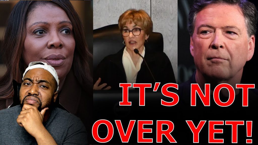 White Houses WARNS Letitia James & Comey PUMP THE BREAKS After WOKE Judge DISMISSES Fraud Charges!