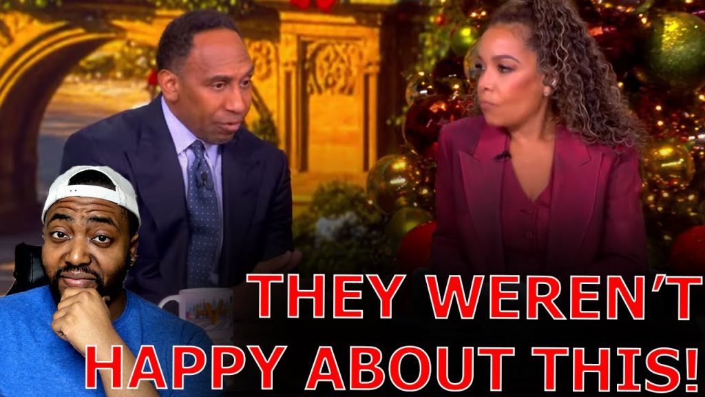 Stephen A Smith DROPS MIC ON The View As They MELTDOWN Over Him Calling Out Seditious Democrats!