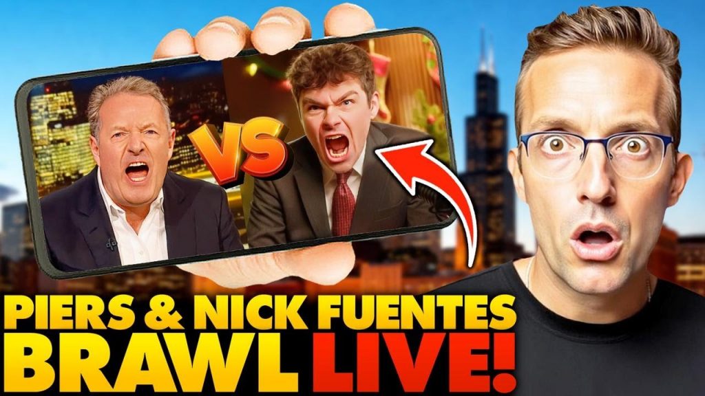 Nick Fuentes LIVE Piers Morgan Interview BREAKS YouTube, Piers Left in SHOCK: ‘Funniest Show Ever’