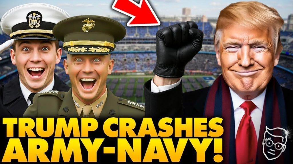 Trump Welcomed Like Conquering HERO at Army-Navy Game, Crowd and Entire Military ROAR | CHILLS