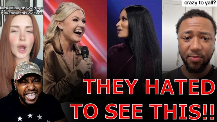 Liberals LOSE IT Over Nicki Minaj COMES OUT As TRUMP SUPPORTER At Turning Point USA Conference!