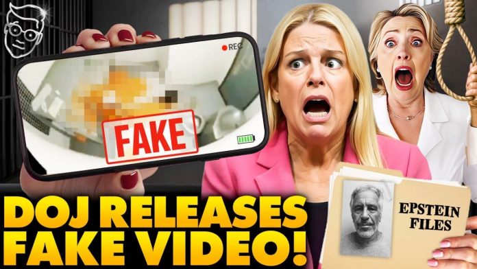DOJ Releases SHOCK Video of Jeffery Epstein ‘KILLING Himself’ in Cell | Internet EXPLODES, But Then…