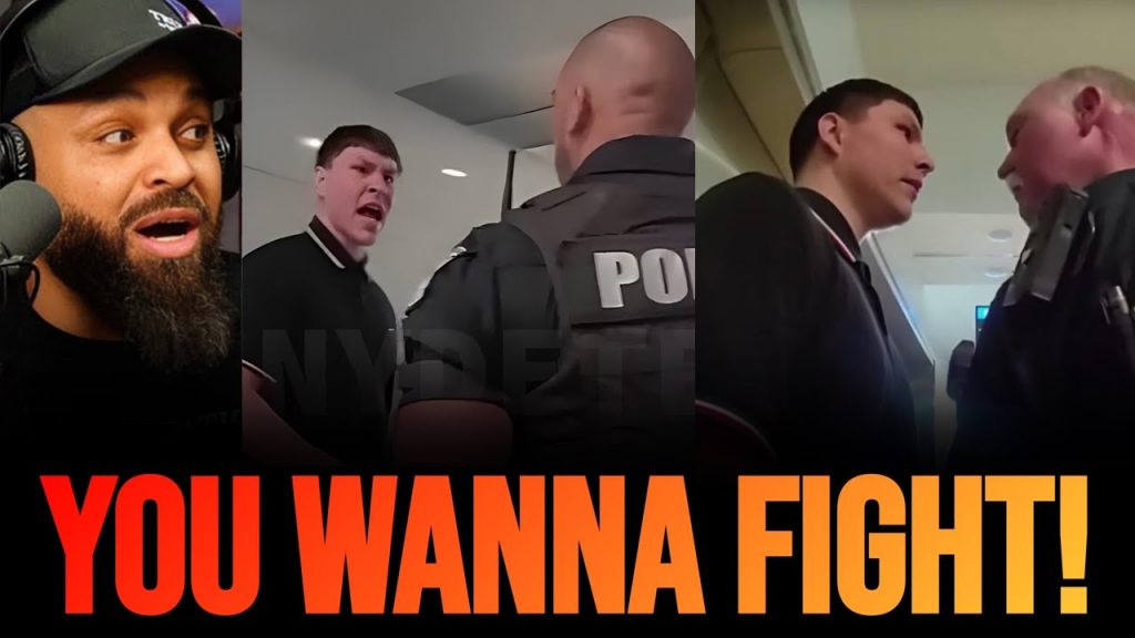 Teenage Brat Kicked Off Flight Then SQUARES UP to Cops then He REGRETS what Happens Next!