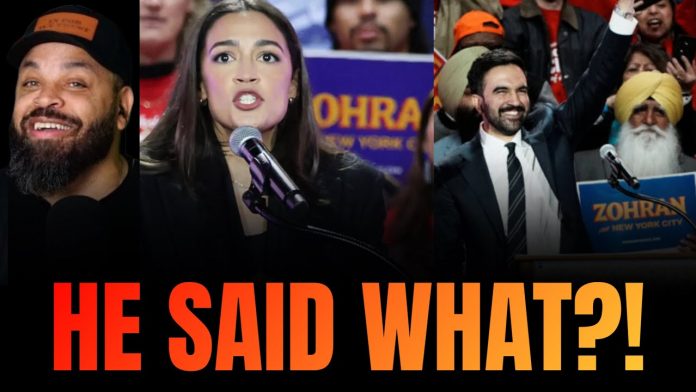 If You Think AOC is Dumb… Wait Till You Hear Mamdani Interview After Socialist Rally 😳