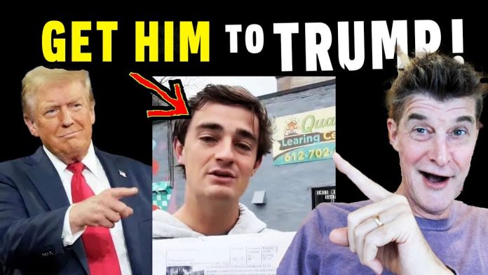 Brilliant Young Man Gets MOST IMPORTANT Message To Trump!