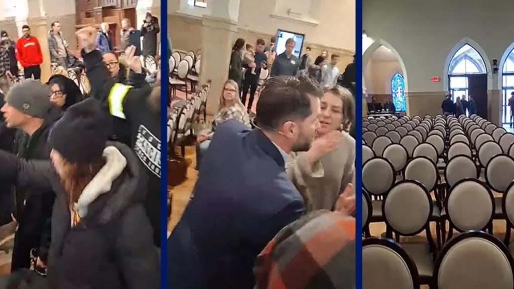 BREAKING: ANOTHER House of Worship Stormed Over ICE Funding…