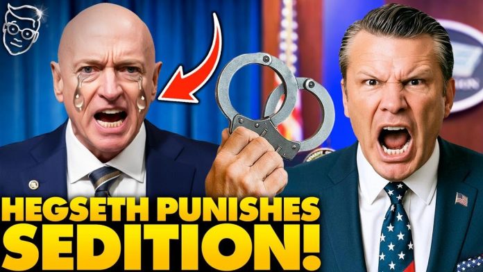 Pete Hegseth Announces Severe Military Punishment for Mark Kelly for Ordering Troops to BETRAY Trump