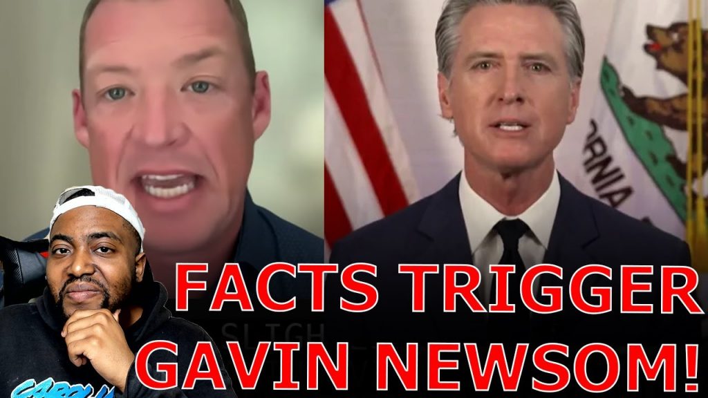 Gavin Newsom FUMES After Getting Confronted With DEVASTATING Report On Mass Exodus From California!