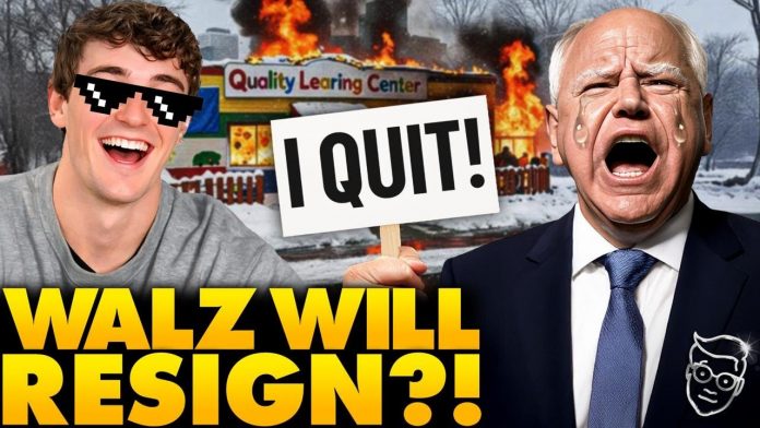 🚨Tim Walz to RESIGN as Governor After Somali Fraud EXPOSED, Bombshell Report Claims: ‘Indictments…’