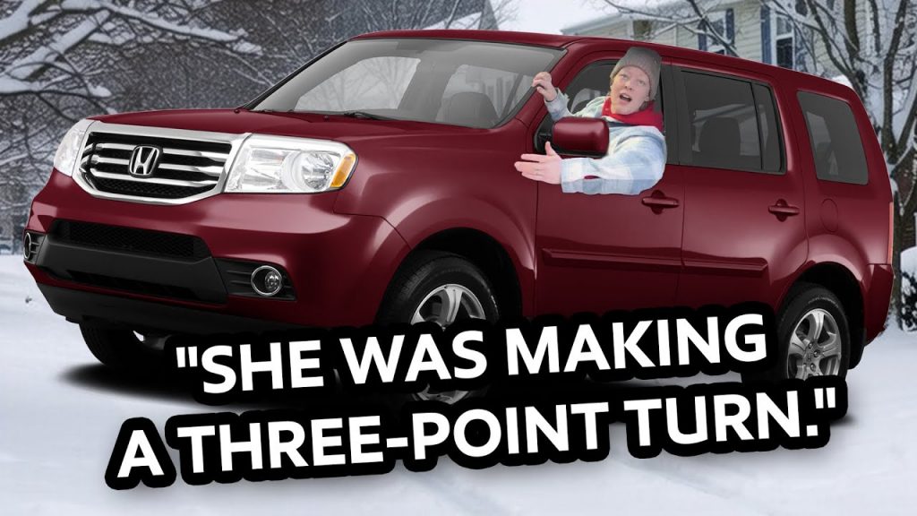 She Was Making a Three-Point Turn. 🤡🌎