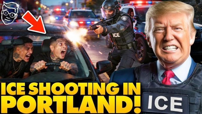 🚨Terrorist Gang Member Attacks ICE in Portland, Feds RAMMED With Car, SHOTS Fired | Dems: 'At War…'