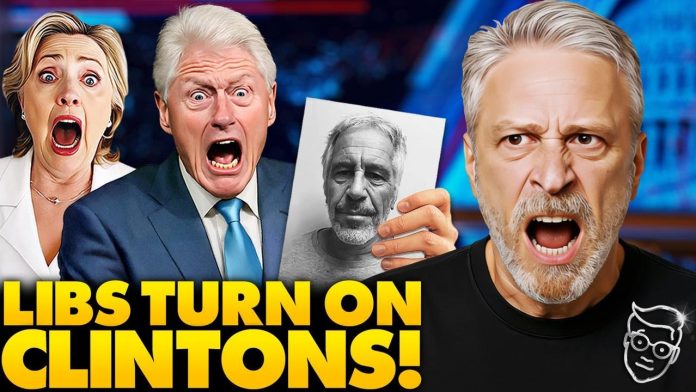 Jon Stewart TURNS On Clintons, DEMANDS Bill And Hillary Testify on Epstein: ‘They Know Everything…’