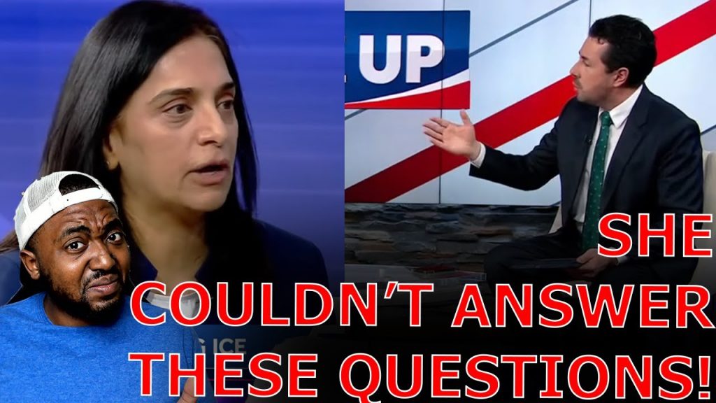 WOKE Democrat Senate Candidate FALLS APART After Reporter Confronts Her On DEMAND TO Abolishing ICE!
