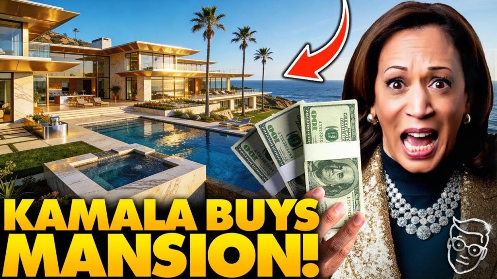 Kamala Harris Buys New  Million Oceanfront MEGA Mansion With MASSIVE Border Wall, New Pics EXPOSED