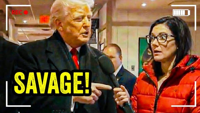 Fake News Reporter AMBUSHES Trump in Restaurant, What Happens Next is UNBELIEVABLE....