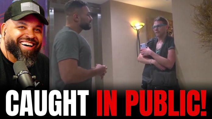 Drag Star caught doing the unthinkable in public