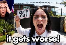 Reporter Investigates Billie Eilish Mansion, Finds MASSIVE Border Wall… Reporter Investigates Billie Eilish Mansion, Finds MASSIVE Border Wall…