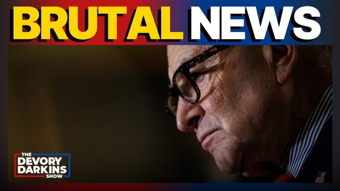 MS NOW host drops BRUTAL NEWS for Chuck Schumer