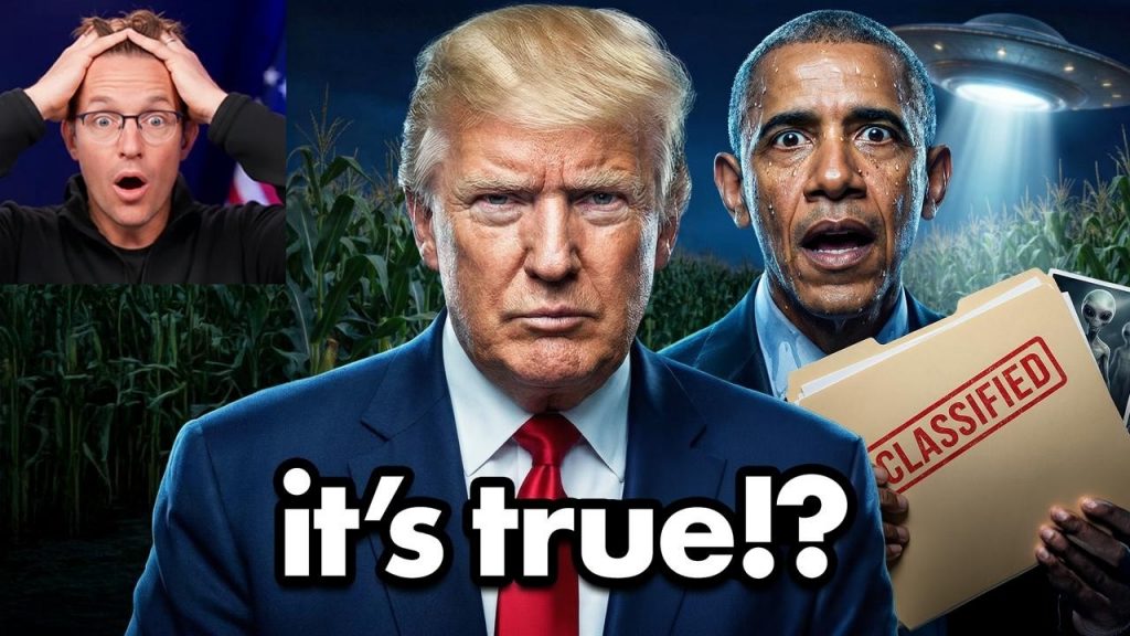 Trump Just Confirmed Aliens Are REAL: ‘Obama Leaked Classified Information…’