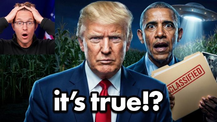 Trump Just Confirmed Aliens Are REAL: 'Obama Leaked Classified Information...'