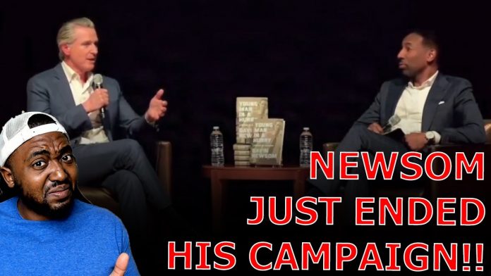 Gavin Newsom PANICS After Getting MAJOR BACKLASH For Telling Black People He Is Dumb Like Them!