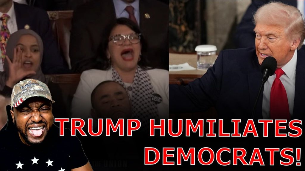 Ilhan Omar And Democrats LOSE THEIR MINDS As Trump HUMILIATES Them During State Of The Union Address