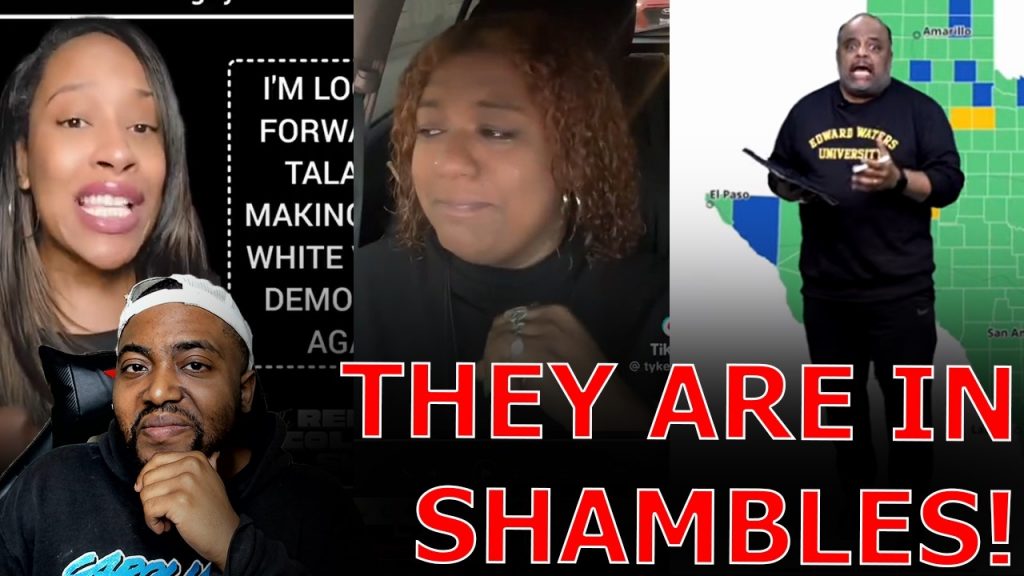Black Liberals BREAK DOWN IN TEARS IN ANGER Over White Man DEFEATING Jasmine Crockett Because RACISM