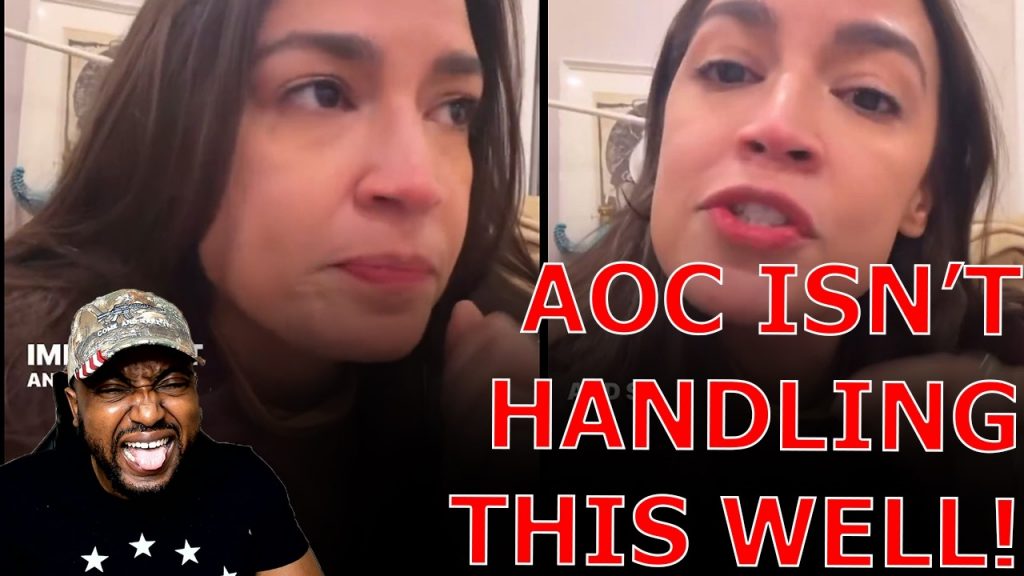 AOC On VERGE OF TEARS LASHES OUT At Her Followers Confronting Her On Embarrassing Herself At Munich!