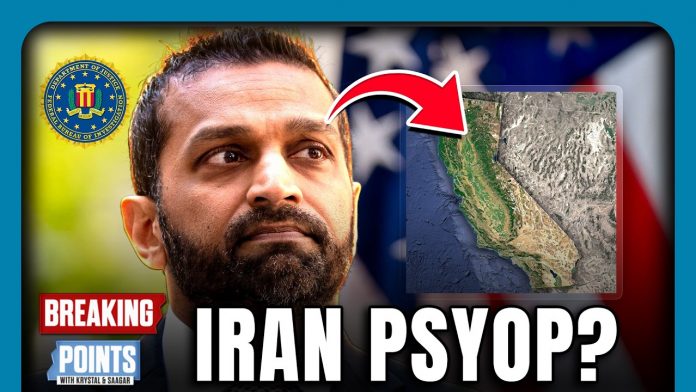 PSYOP?: FBI Warns Of Iran Attack On California