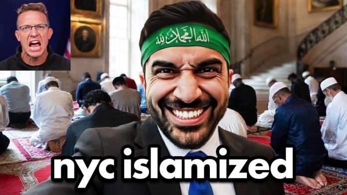 NYC's Marxist Mayor Mamdani Just Held a Radical Islamic Ceremony in City Hall...