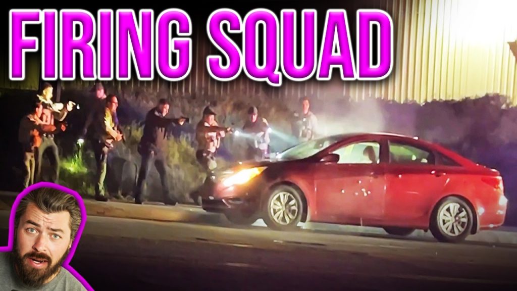 Traffic Stop Ends With BULLET STORM!