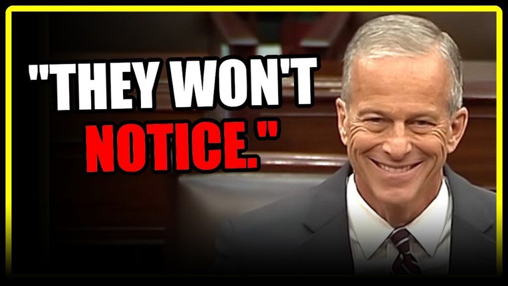 Thune’s 3:00am BETRAYAL.