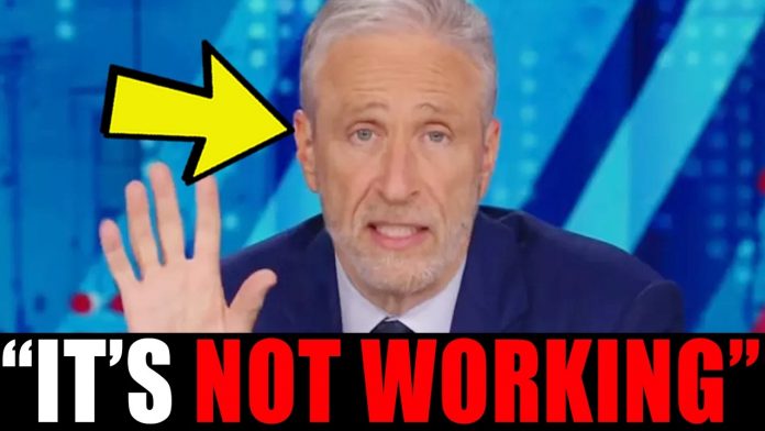 Jon Stewart is having a POLITICAL AWAKENING!!!!!!!