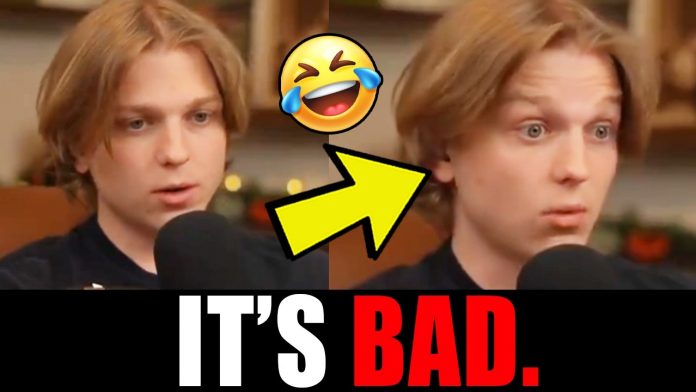 The exact moment he realized what he said! 😂