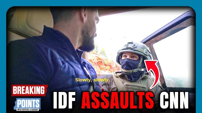 CNN Crew ASSAULTED LIVE By IDF In Shocking Footage