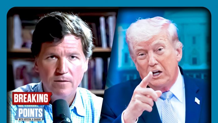 Tucker Carlson Says Trump Is Anti-Christ After 'Praise Allah' Threats