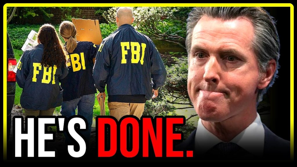 Newsom PANICS as FBI makes INSANE DISCOVERY.