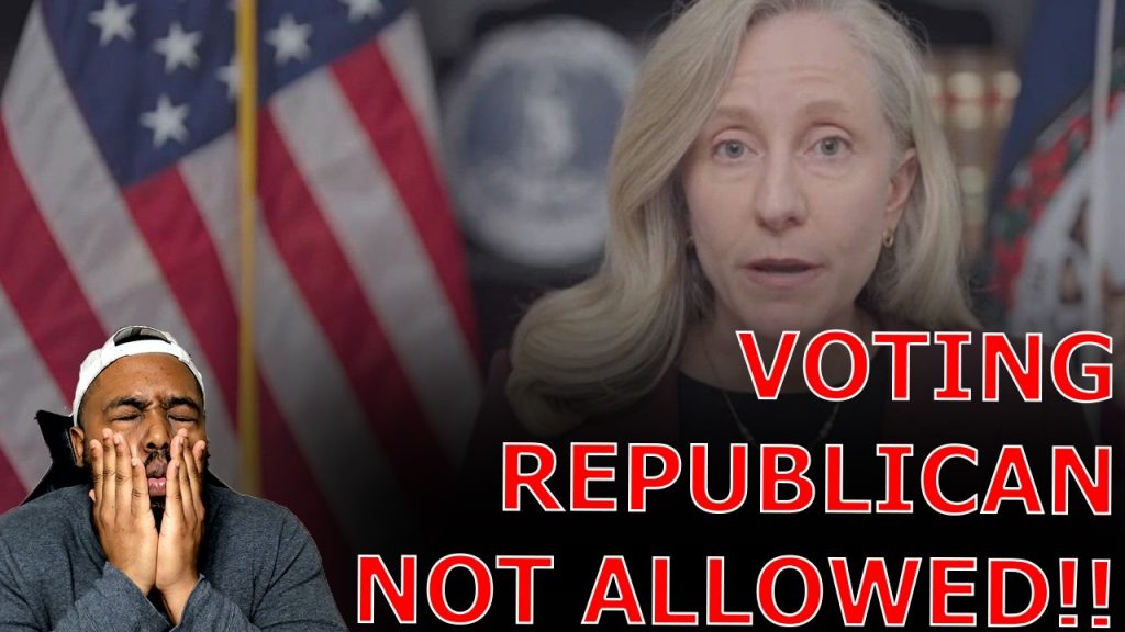 WOKE Democrat Governor Illegally BANS Her Own Voters From Voting Republican In Presidential Election