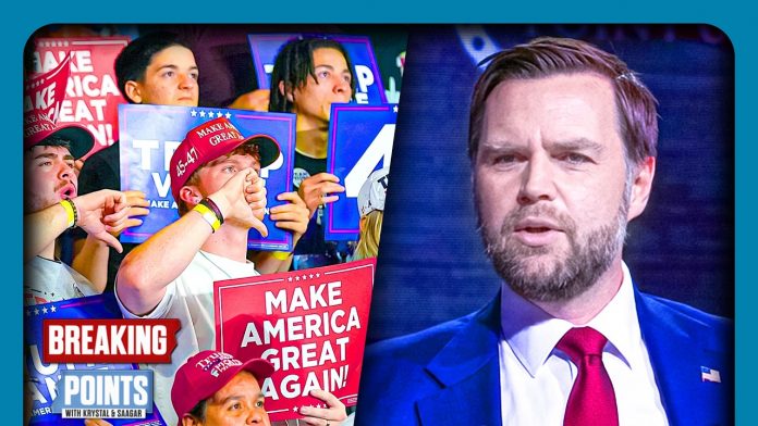 JD Vance BEGS Young Voters Not To Abandon Republicans