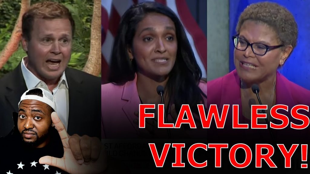 Republican DESTROYS WOKE Democrat Mayor & Socialist AT THE SAME TIME On Stage During LA Mayor Debate