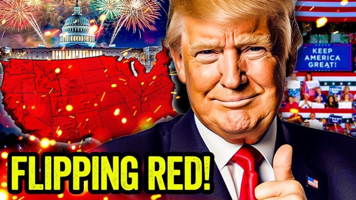 You Won't BELIEVE Which BLUE STATE Is FLIPPING RED!!!