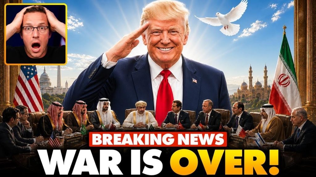 🚨Trump Stuns World: Announces PEACE DEAL With Iran: ‘This Is the END. We Win, WWIII is Cancelled…’