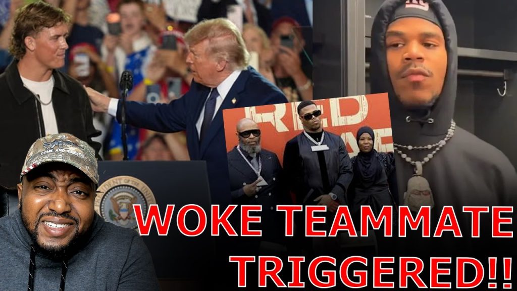 WOKE NY Giants Player FACES BACKLASH After LOSING IT Over Teammate QB Jaxson Dart Supporting Trump!