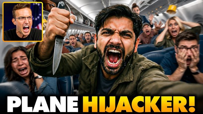 🚨TERROR: Passenger STORMS US Commercial Flight Cockpit Multiple Times in Horrific Hijacking Attempt…