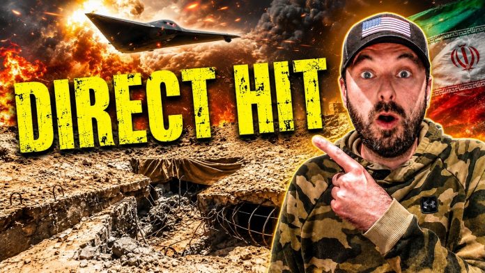 Shocking Video Shows Iran Strike On U.S. Bunker – Mystery Plane Surfaces