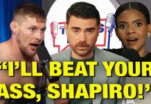 MMA Fighter THREATENS Ben Shapiro Over Candace Owens! MMA Fighter THREATENS Ben Shapiro Over Candace Owens!