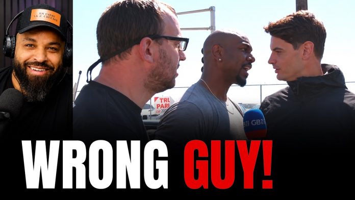ICE Protesters Confront Journalist… It Backfired!